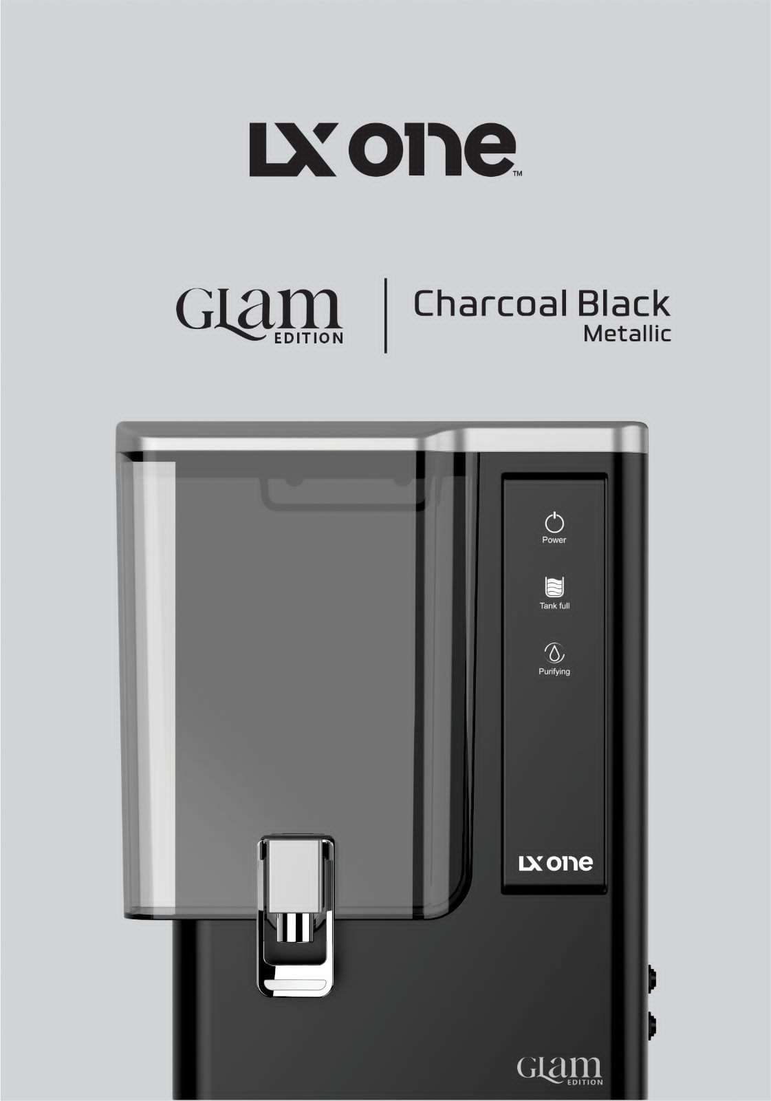 LX One 10 LITER RO + ALKALINE + COPPER + ZINC + UV + UF + TDS Controller WATER PURIFIER Gandhinagar